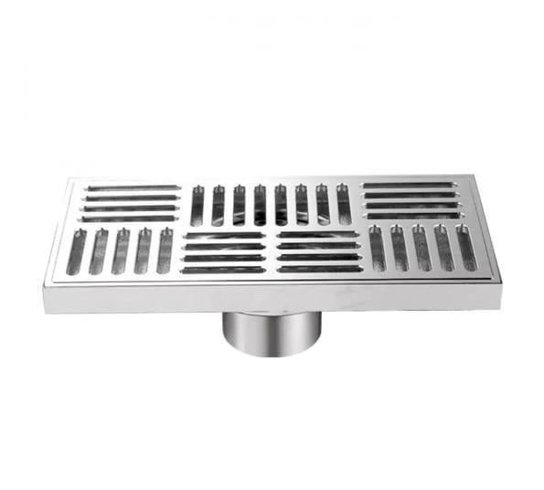 Трап душевой Gappo 100х200 мм Хром (G82050)