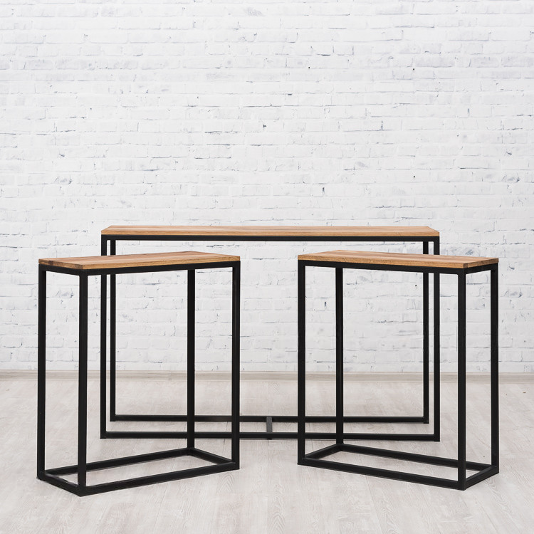 Столик консольный модульный EcoLoft IN-2352 в стиле лофт (25250354)