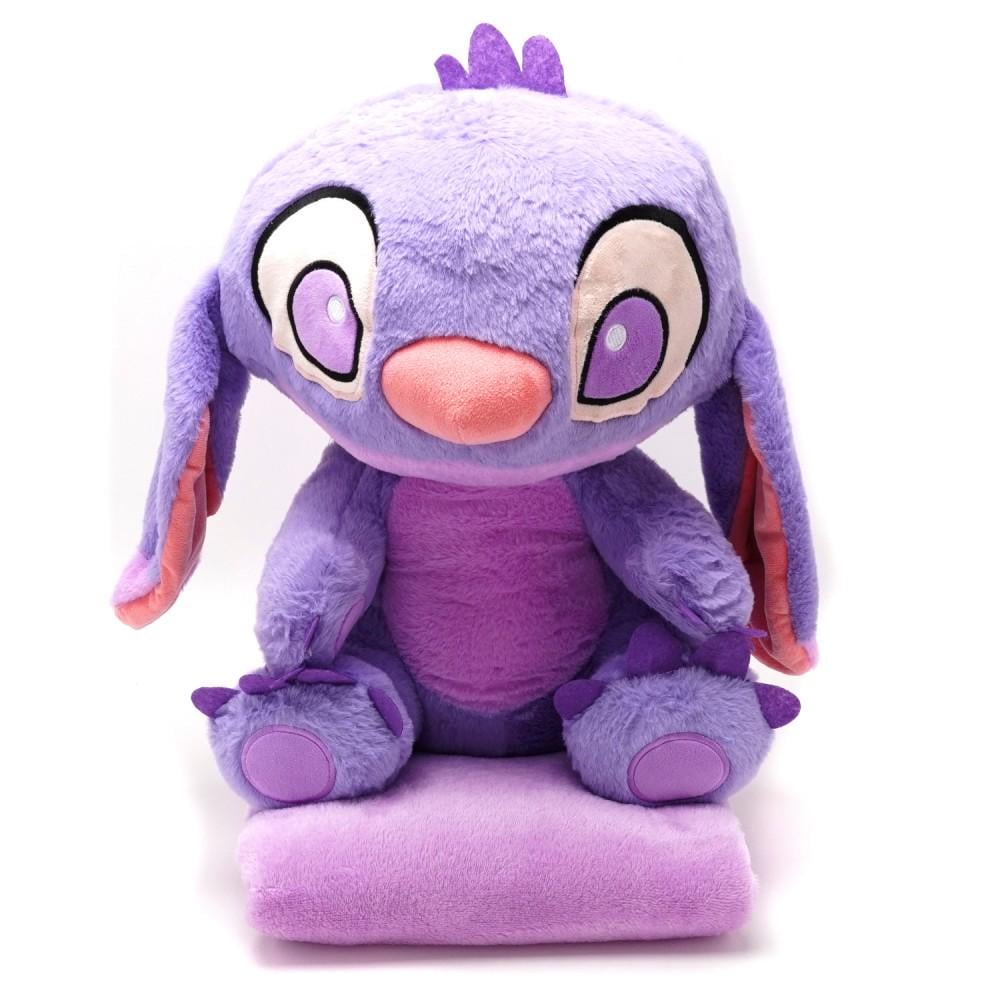 Плед-подушка іграшка Стич 3в1 Фіолетовий (7451) Плед-подушка іграшка Стич 3в1 Фіолетовий (7451)