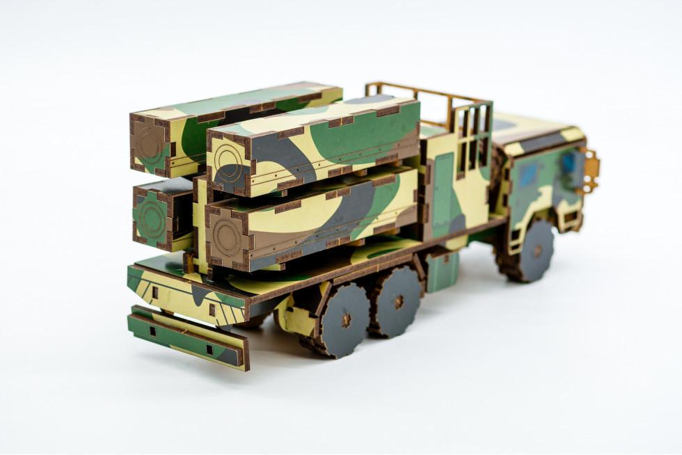 Пазл 3D з дерева механічний PuzzleOK Nasams 160 деталей - фото 5