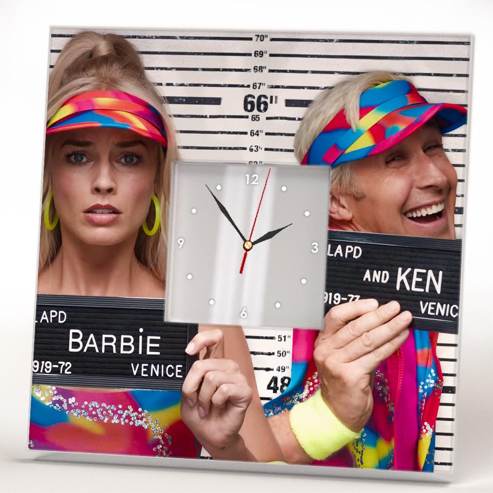 Часы Фильм "Барби" Марго Робби 260x260 мм (C04346)