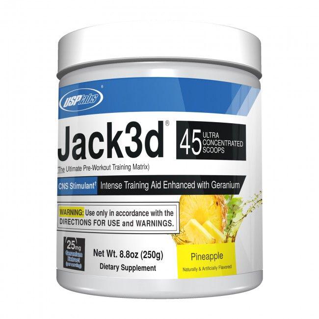 Предтренировочный комплекс USPlabs Jack3d Pineapple 250 г (00000032070)