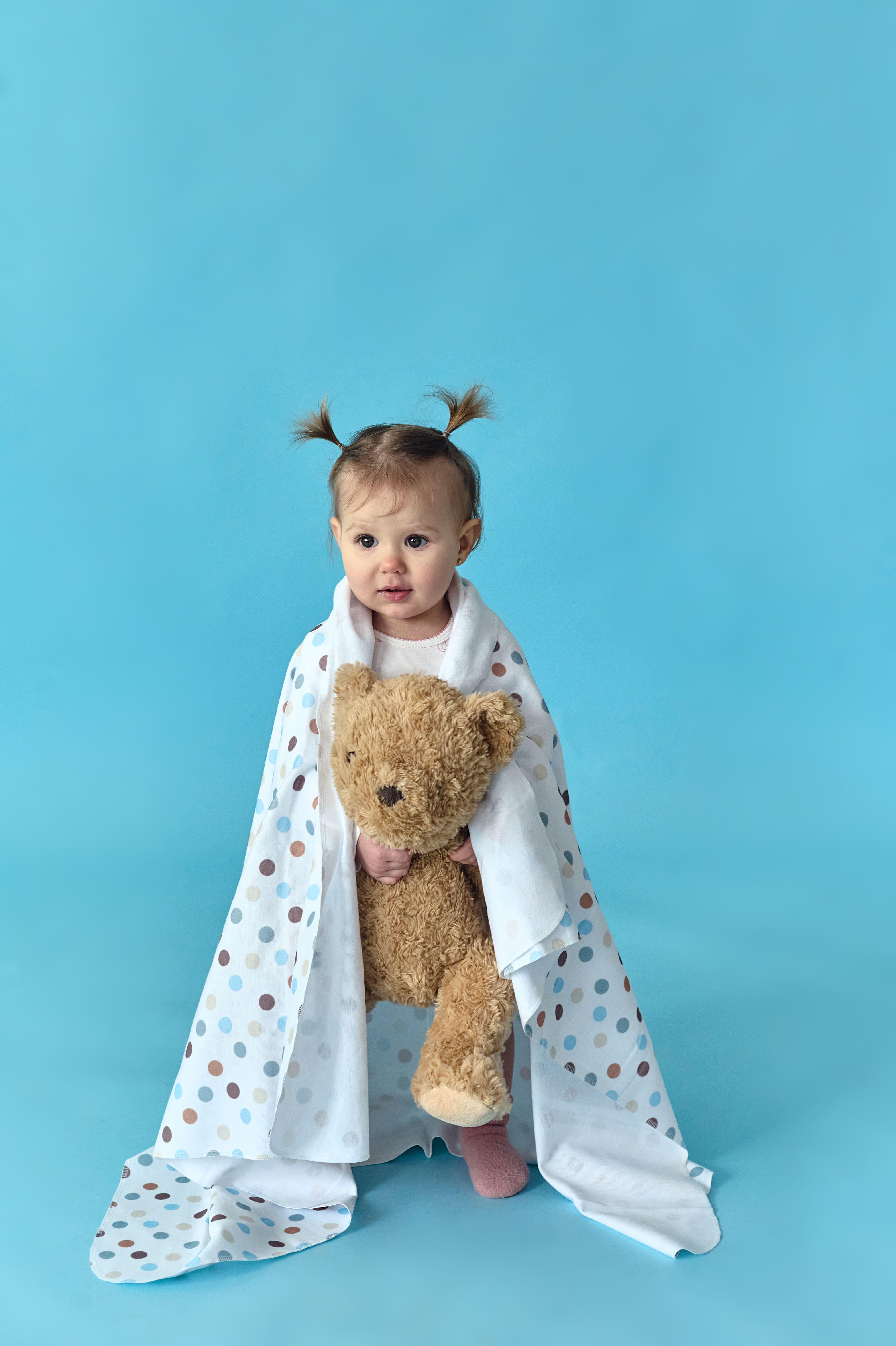 Набор пеленок из фланели Fabrikkids Конфети 95 х120 см 2 шт. - фото 3