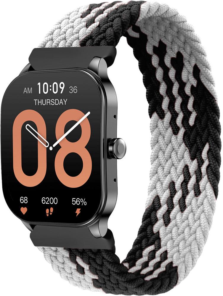 Ремінець Solo Loop Multi для Amazfit Pop 3S/3R (145 мм) Black White (34464-1E)
