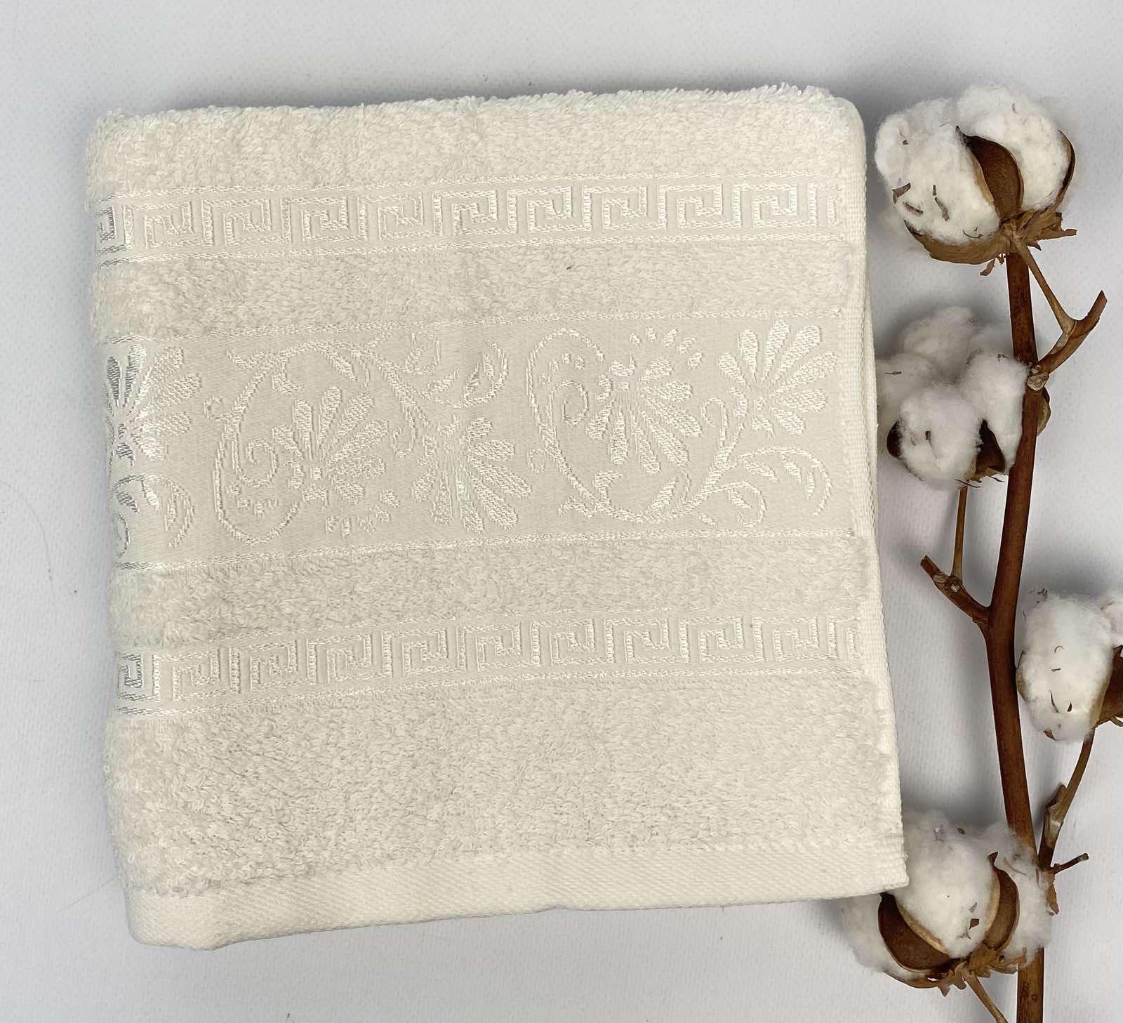 Полотенце Cottonize cod 137 50х90 см Молочный (CN21231) - фото 1