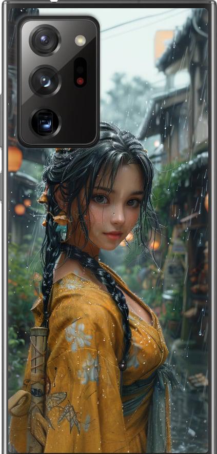 Чехол на Samsung Galaxy Note 20 Ultra Anime-girl (6133t-2051-42517)