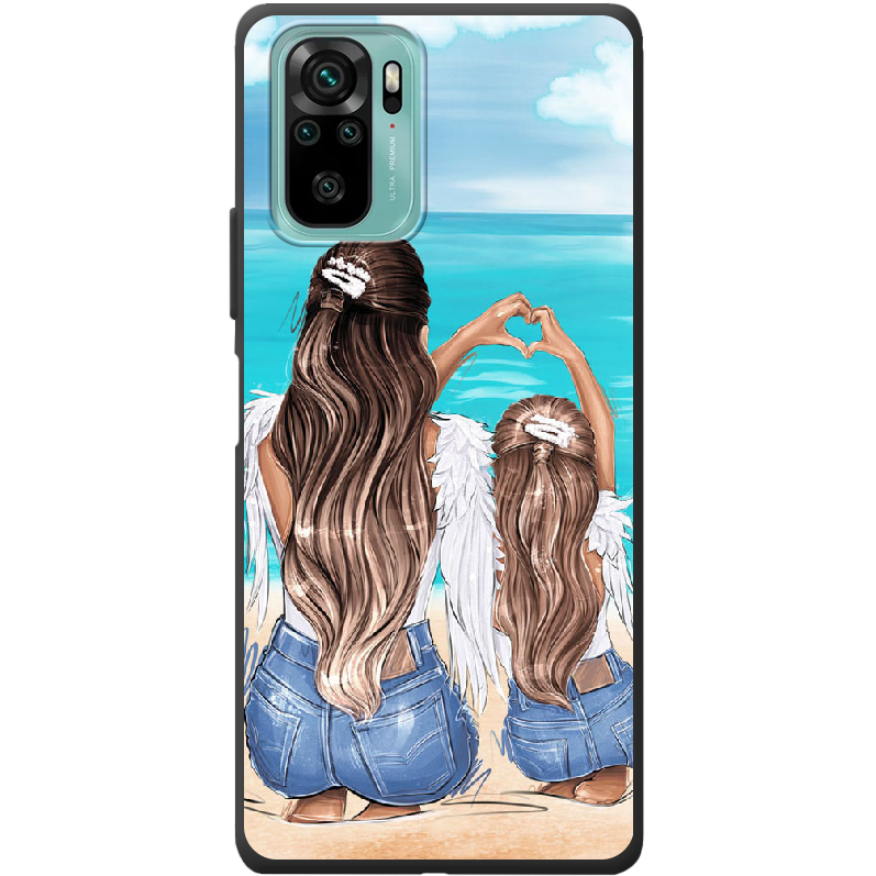 Чехол BoxFace Xiaomi Redmi Note 10 Family Vacation Черный силикон (42029-up2380-42362)