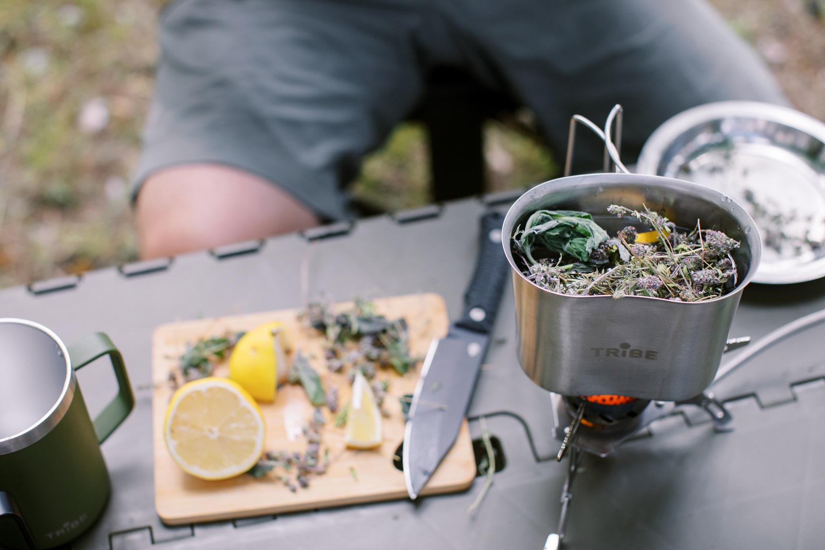 Котелок туристический Tribe Scout из нержавеющей стали 0,7 л (T-FH-0011-metal) - фото 3 Котелок туристический Tribe Scout из нержавеющей стали 0,7 л (T-FH-0011-metal) - фото 3