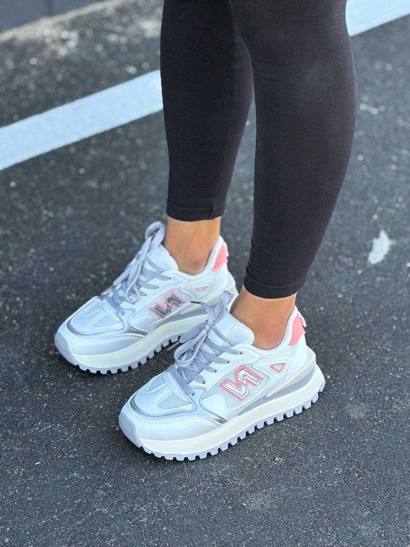 Кроссовки женские текстиль/пресс-кожа р. 41 Белый (13316128) - фото 6