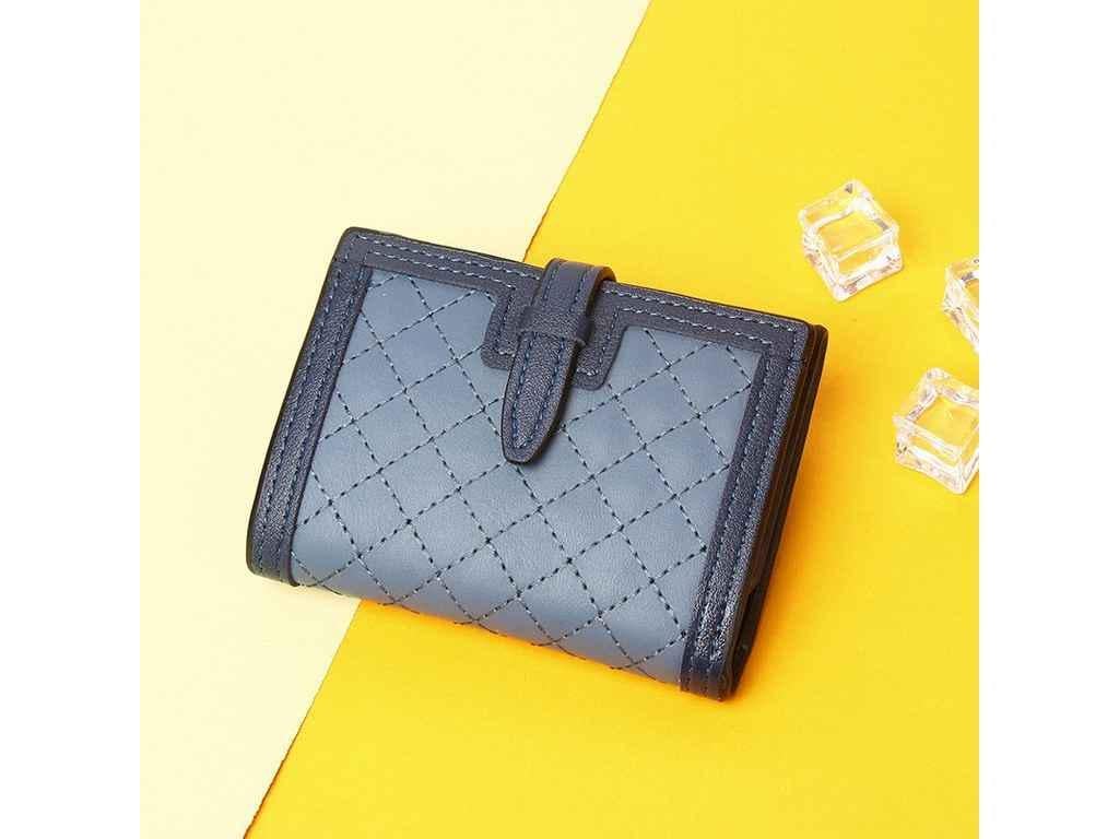 Визитница женская SLN-023-2 экокожа Синий (912723)