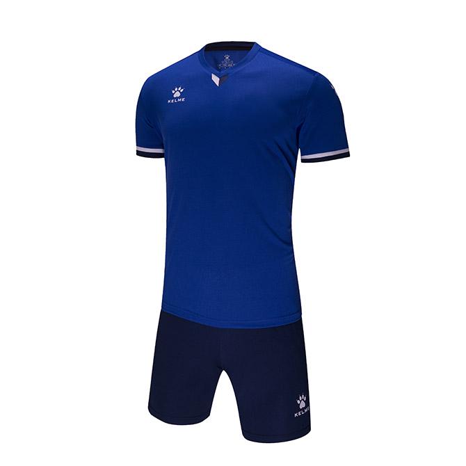 Комплект футбольной формы Kelme Sierra к/р 2XL Синий
