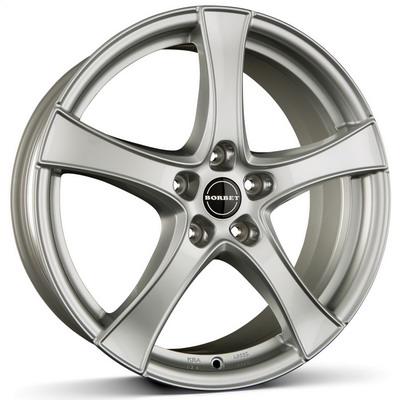 Диски на авто Borbet F2 R18 W7.5 PCD5x114,3 ET45 DIA60.1 Brilliant Silver
