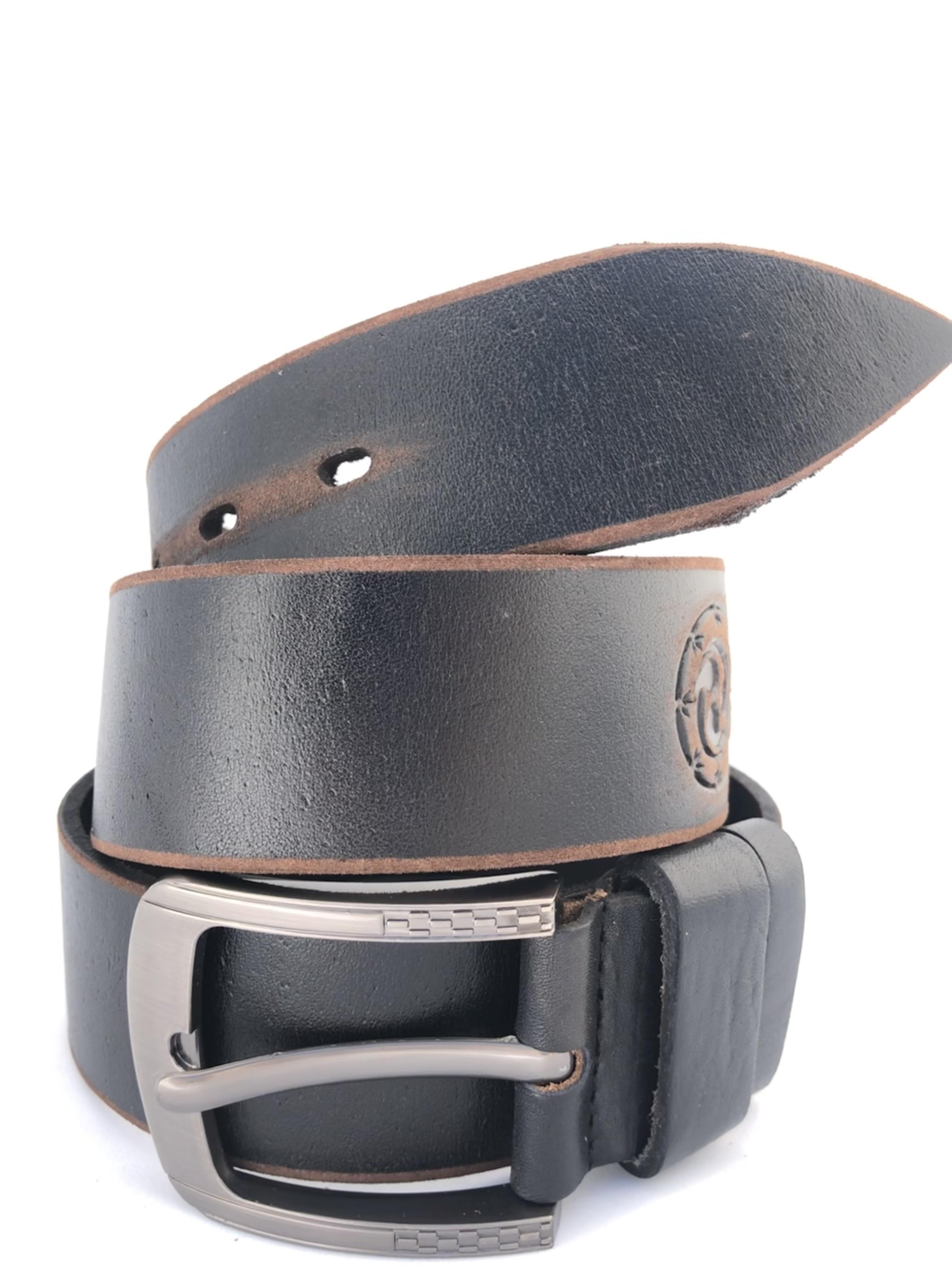 Ремень мужской Samurai Jeans из кожи Коричневый - фото 2 Ремень мужской Samurai Jeans из кожи Коричневый - фото 2