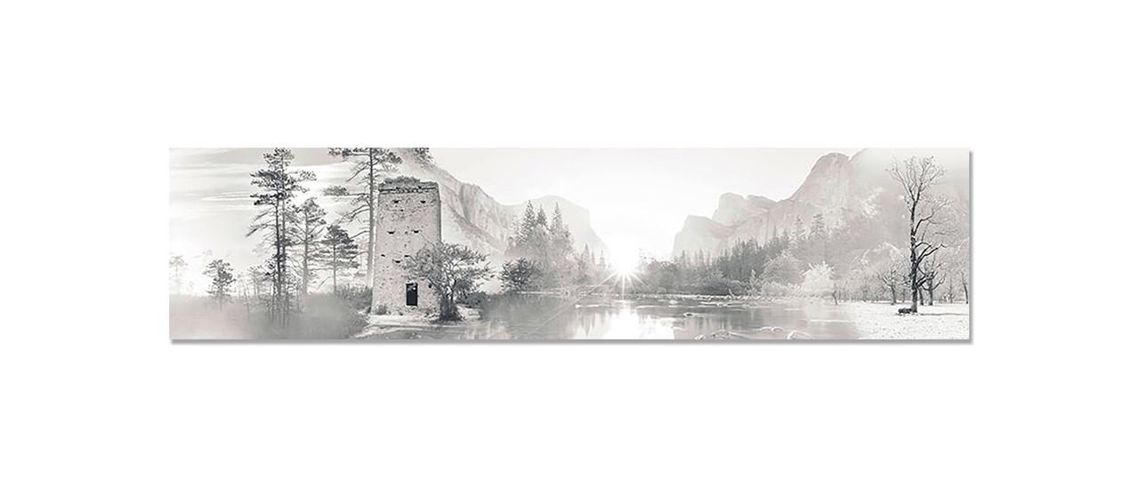 Наліпка вінілова на кухню Zatarga Гірське Озеро 600х2500 мм (1274514100)