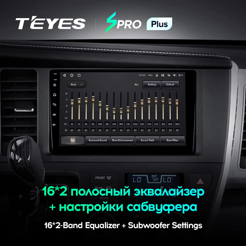 Автомагнитола штатная Teyes SPRO Plus для Toyota Sienna 3 XL30 2014-2020 Android SPRO PLUS 4+64G Wi-Fi/4G (1710874728) - фото 4 Автомагнитола штатная Teyes SPRO Plus для Toyota Sienna 3 XL30 2014-2020 Android SPRO PLUS 4+64G Wi-Fi/4G (1710874728) - фото 4