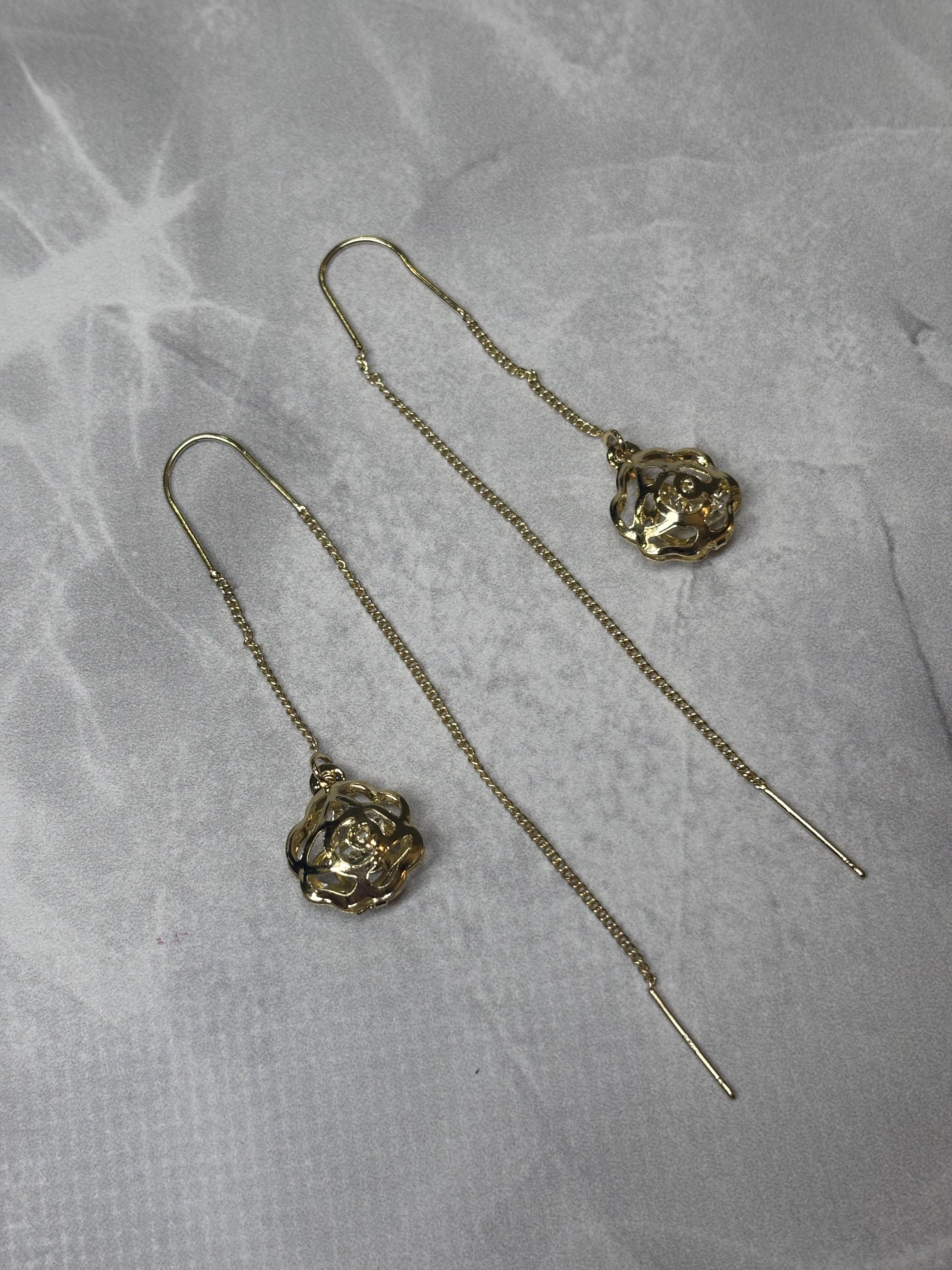 Серьги Mirshine Peony Gold (27328147)