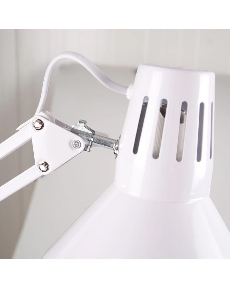 Настільна лампа Goldlux 327536 Worker E27 1x10W IP20 Wh (24549597) - фото 5 Настільна лампа Goldlux 327536 Worker E27 1x10W IP20 Wh (24549597) - фото 5