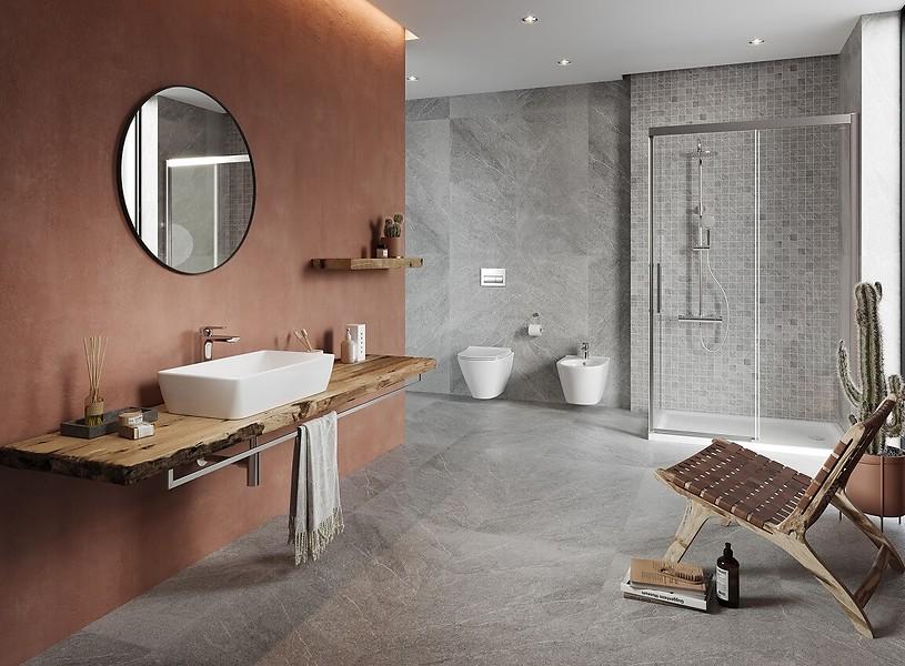 Душова система Cersanit City Oval S951-340 з термостатичним змішувачем Хром - фото 3