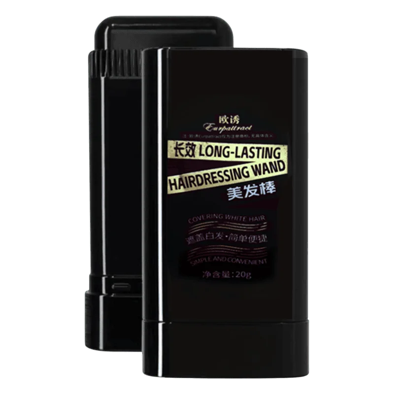 Консиллер для окрашивания седины с щеткой HairConcealer Черный (2449)