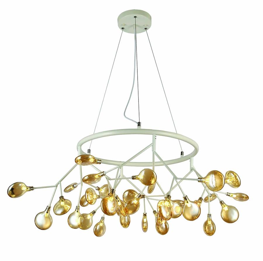 Люстра 918LP263-36 WH/BR