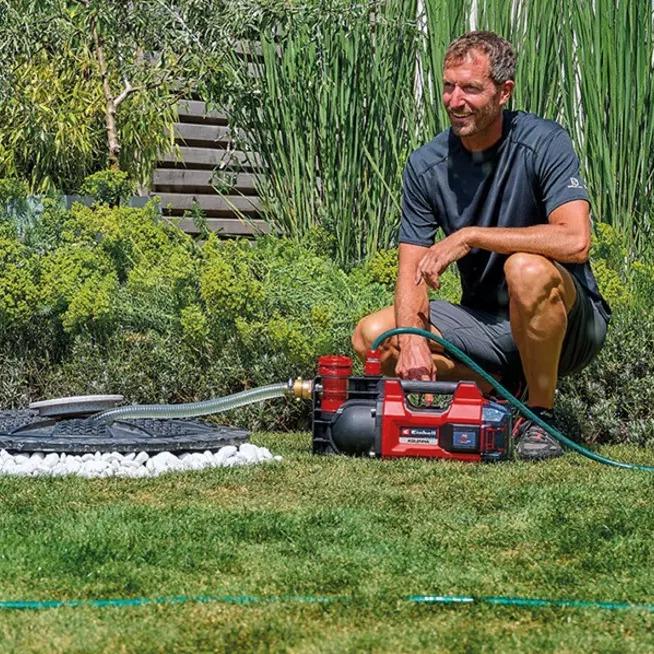 Насос садовий поверхневий Einhell Aquinna 4180410 акумуляторний 36 Вт 3,8 м³/ч Hmax 37 м (233268) - фото 3