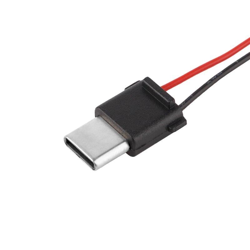 Штекер USB Type-C 2pin с проводом (A448018) Штекер USB Type-C 2pin с проводом (A448018)