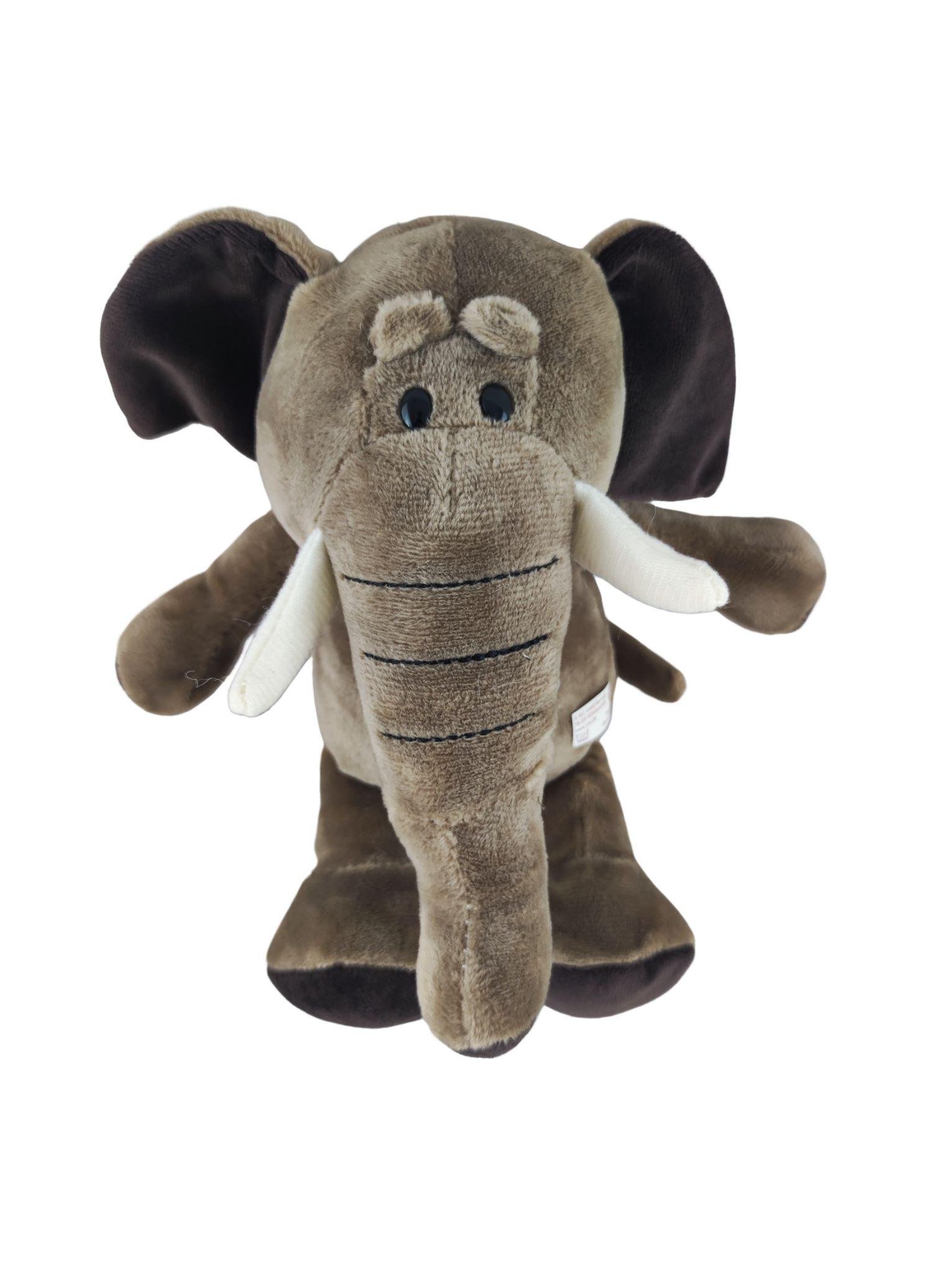 Плюшевая игрушка Слоник 22 см Коричневый (140643) Плюшевая игрушка Слоник 22 см Коричневый (140643)