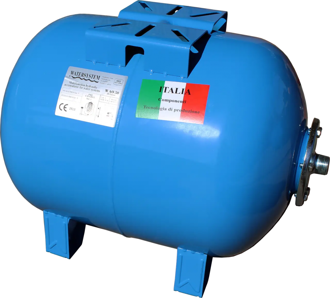 Гидроаккумулятор Watersystem WAO горизонтальный 60 л (24190865)
