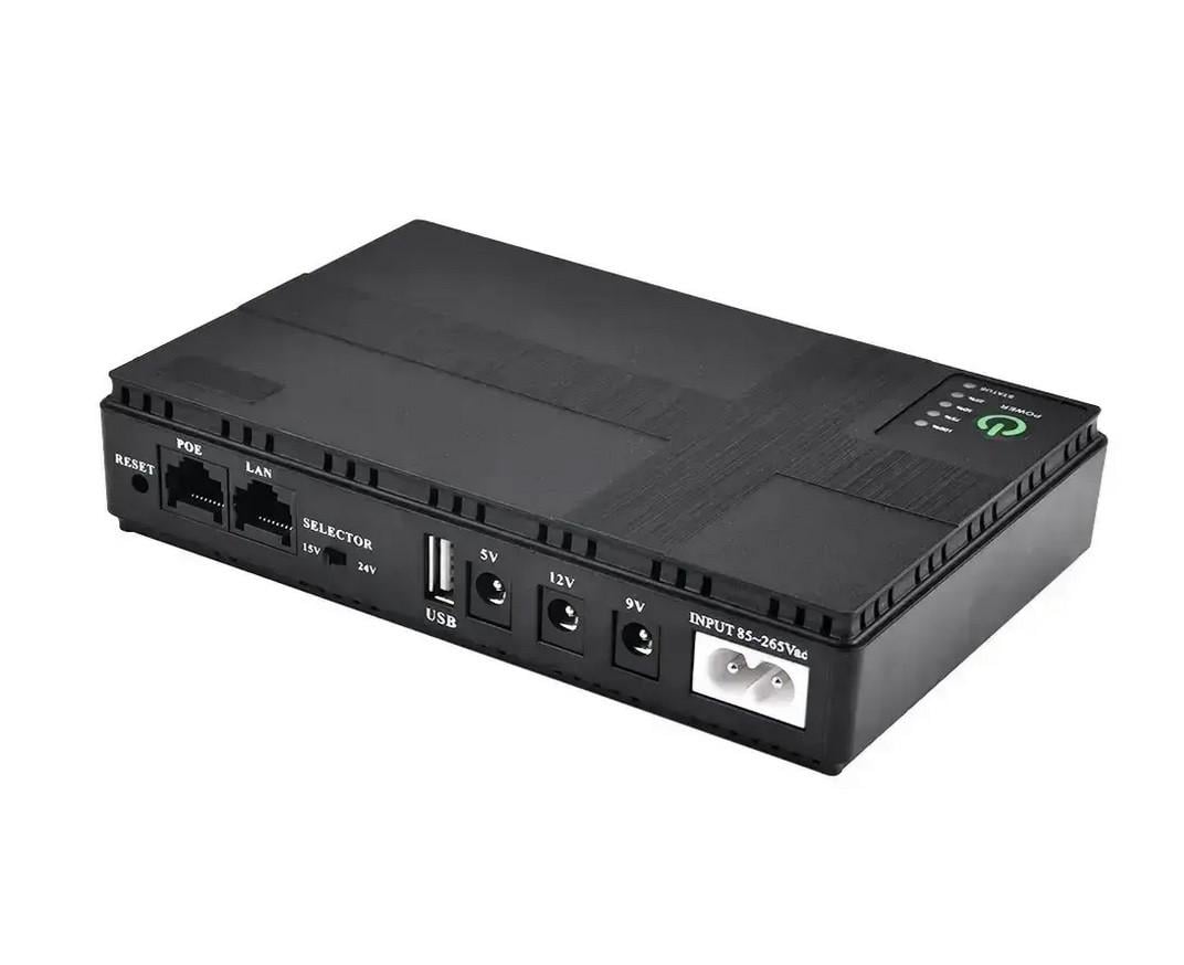 Джерело безперебійного живлення UPS DC1018P для роутера/терміналу 10400 mAh 18W 12V/9V/5V (2893286860)