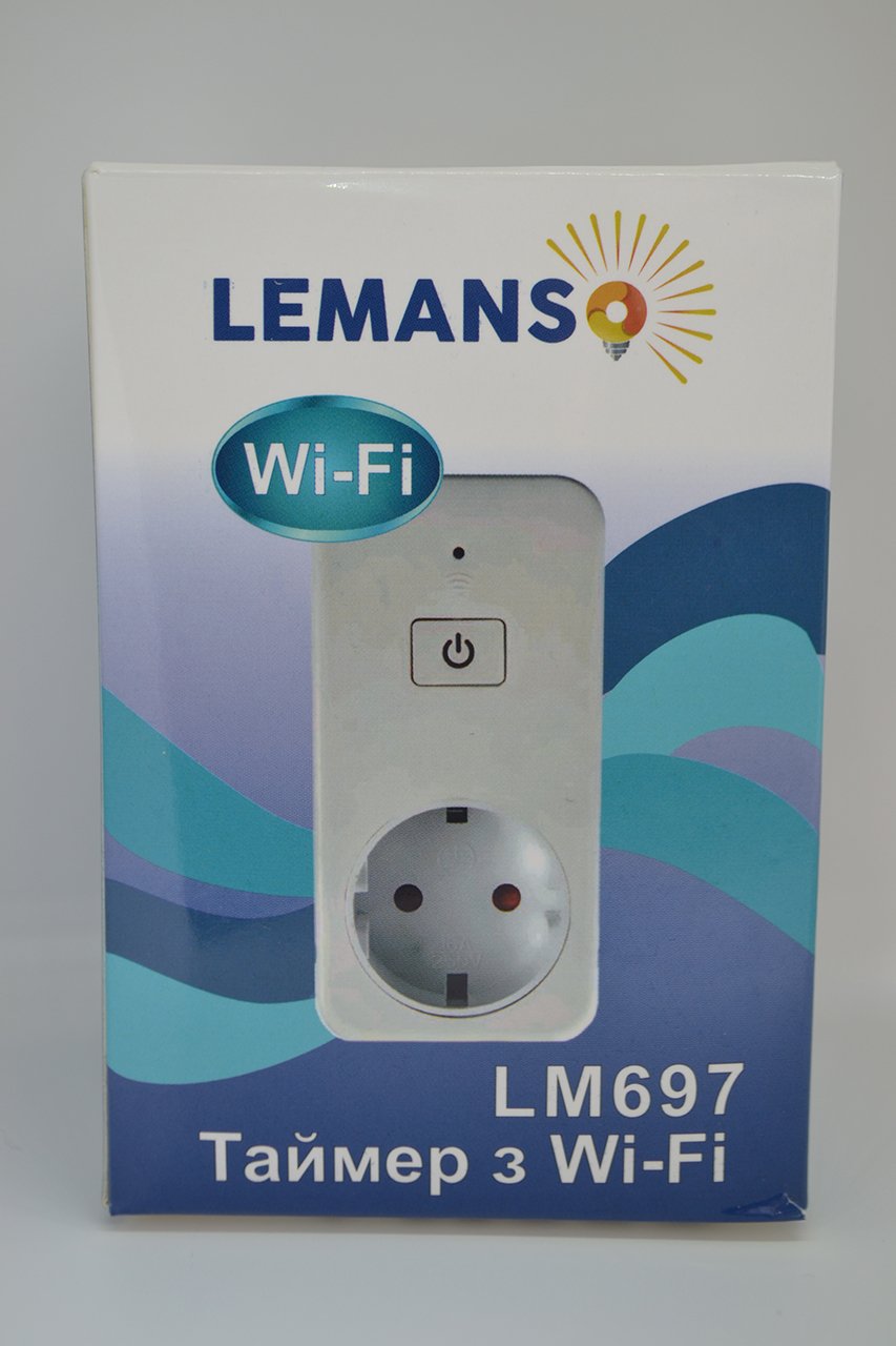 Розетка-таймер WI-FI добова Lemanso LM697 (iz00112) - фото 4