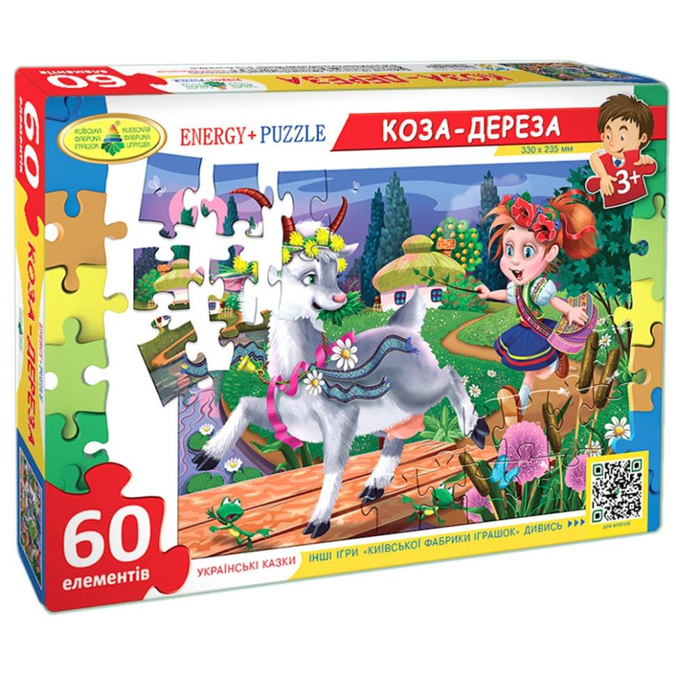 Пазлы детские Енергія Плюс Коза-Дереза 60 дет. Белый (IP-177-P-208)