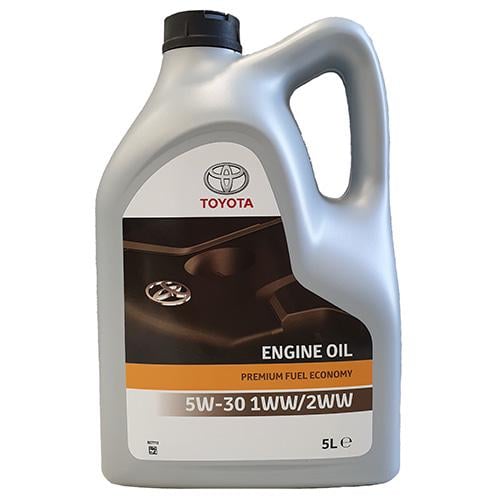 Моторное масло Toyota Engine Oil Premium Fuel Economy 5W-30 1WW 2WW 5 л (08880-83478)