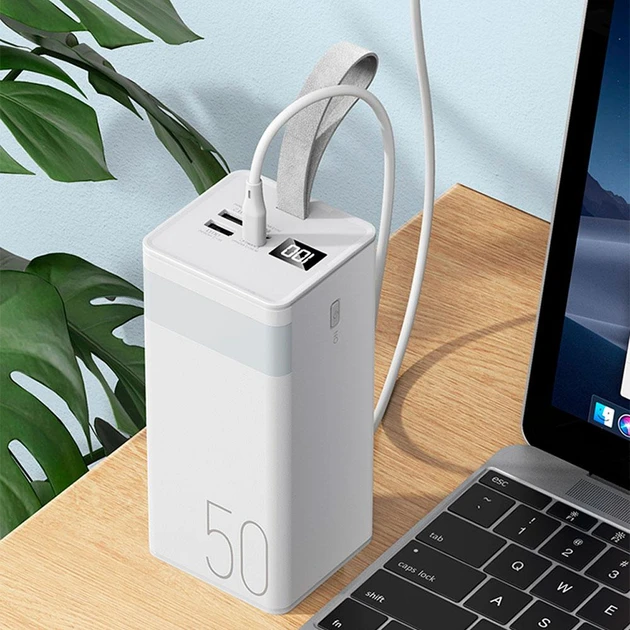 Повербанк Remax RPP-321 22,5W PD/QC 50000 мАч Белый - фото 8