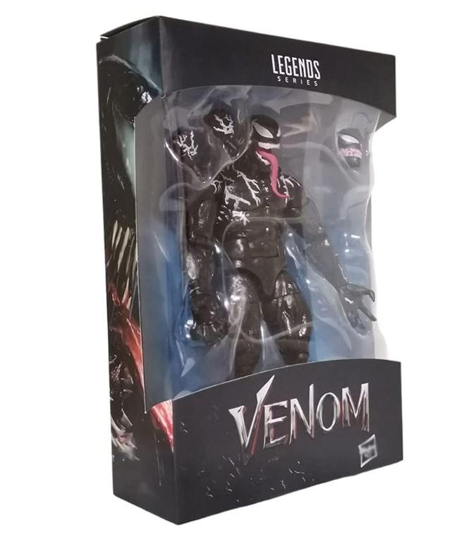 Фигурка коллекционная Venom Marvel Марвел Legends Series с языком 17 см Фигурка коллекционная Venom Marvel Марвел Legends Series с языком 17 см