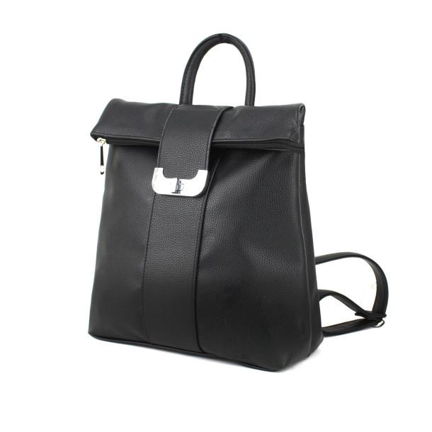 Сумка рюкзак жіноча VOILA екошкіра Чорний (178170 black)
