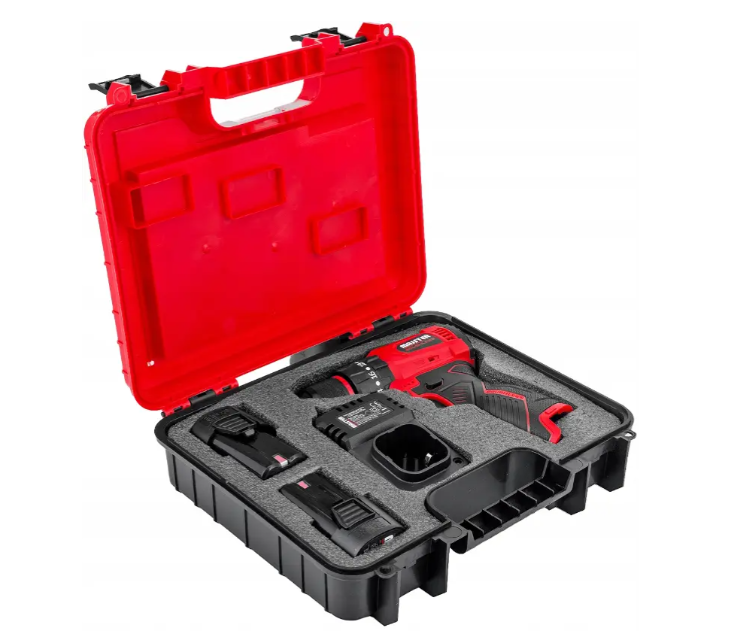 Шуруповерт бесщеточный Majster Polska MP0431 20 В 1,5 А/ч в кейсе (MP0431)