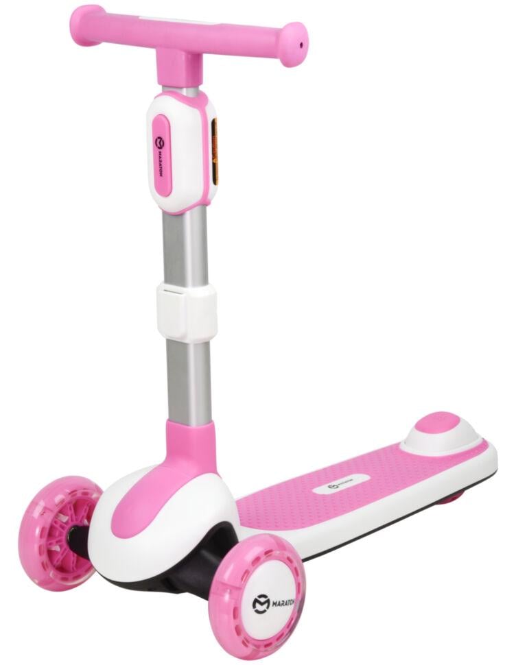 Самокат детский Maraton 3in1 Candy Розовый - фото 3 Самокат детский Maraton 3in1 Candy Розовый - фото 3