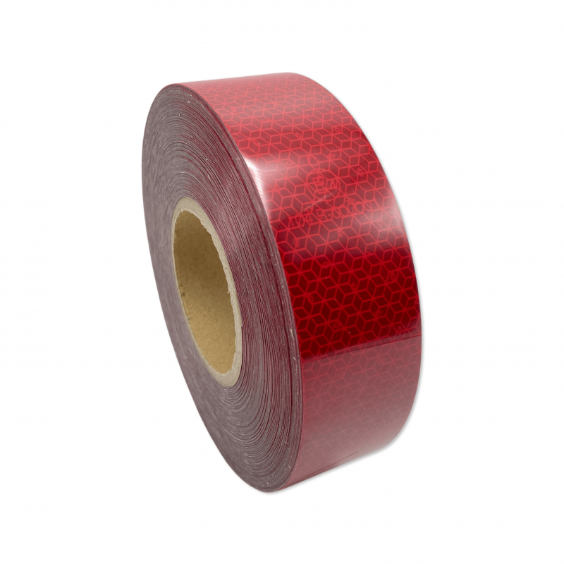 Лента светоотражающая Е4 Красный (PVC3M-R)