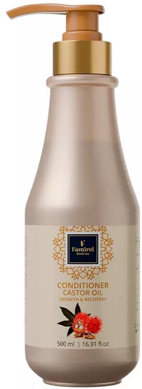 Кондиционер для волос Famirel Активный рост и восстановление с касторовым маслом 500 мл (63523)