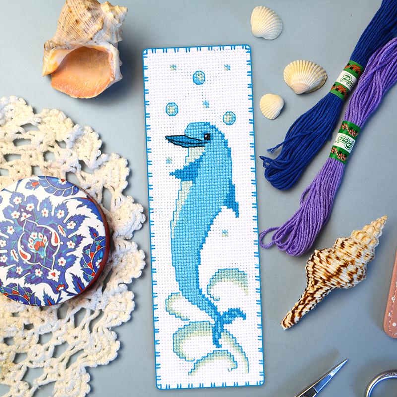 Набор для вышивки закладки Дельфин (846)