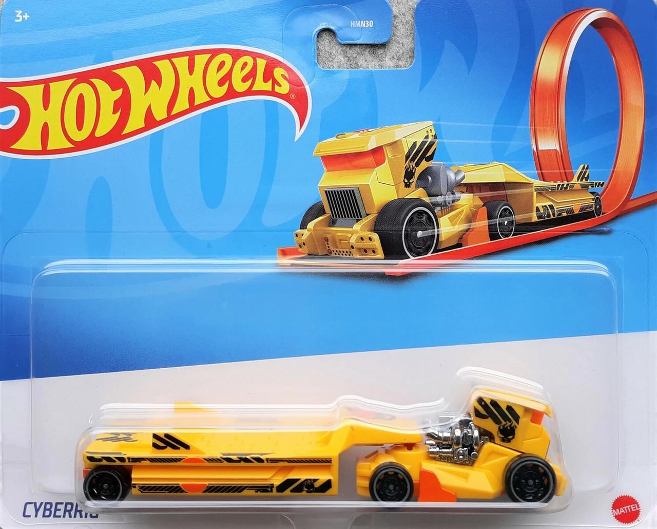 Игрушечный трейлер Hot Wheels Cyberrig 2023 Track Stars Haulers (HMN35)