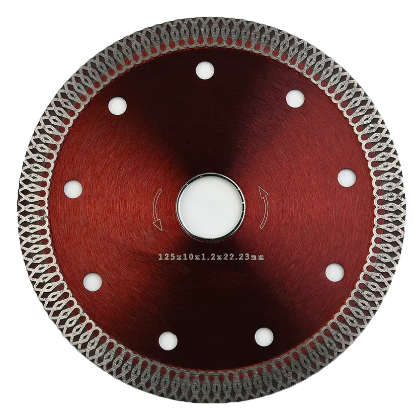 Диск алмазный тонкий 125х1,2х22,2 мм Красный (54255)