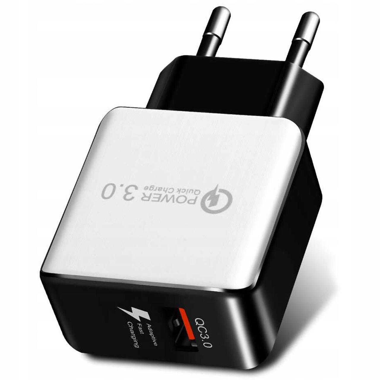 Быстрая зарядка Quick Charger USB 3,0/3,1 A