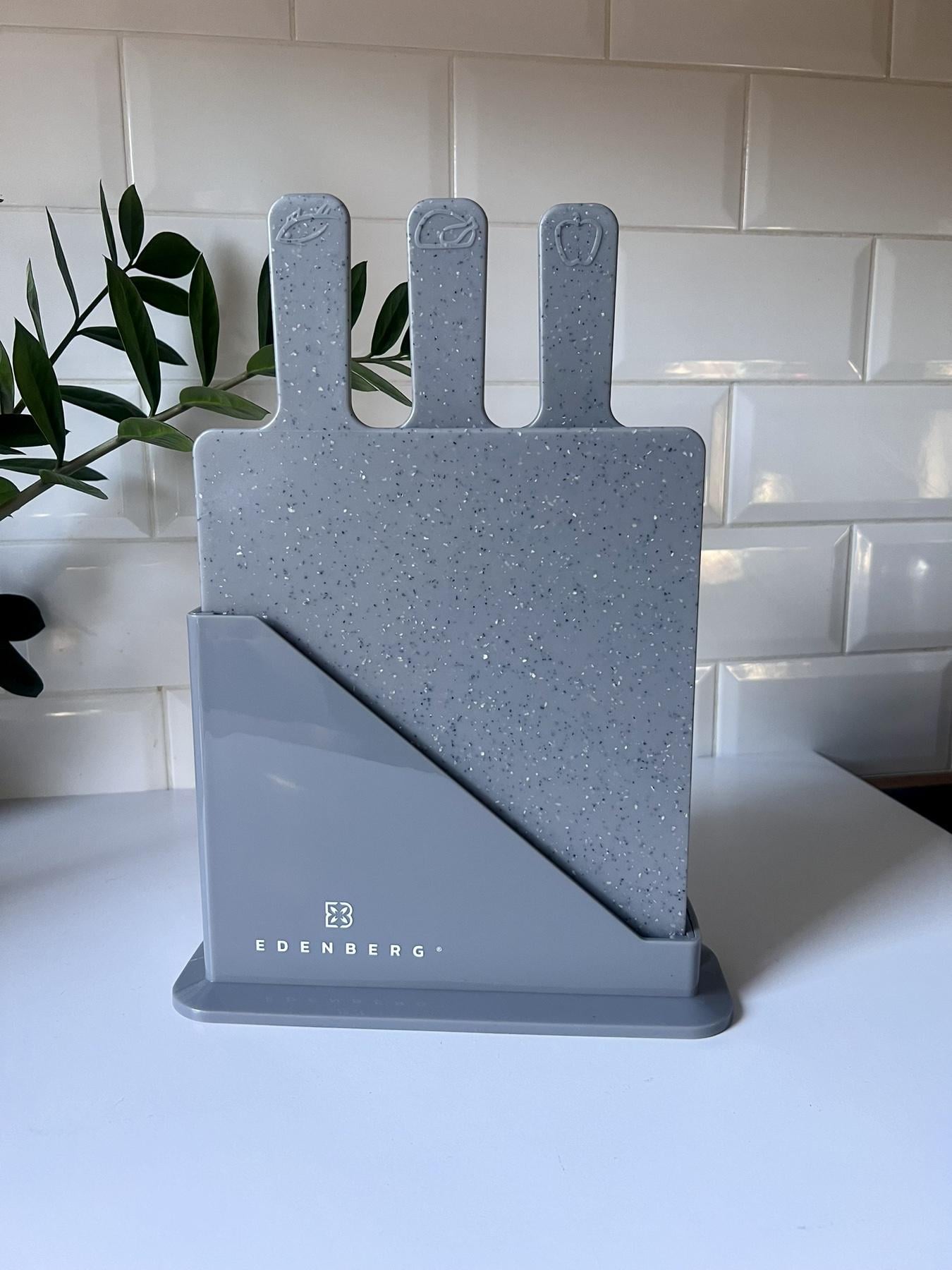 Набір обробних дощок з підставкою 3 пр. (EB-11982)