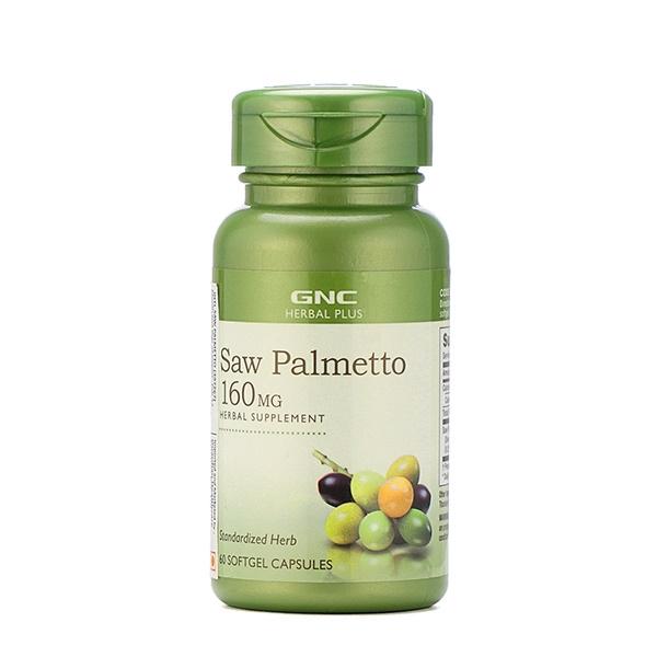 Екстракти ягід сереноа GNC Herbal Plus Saw Palmetto 160 mg 60 Caps