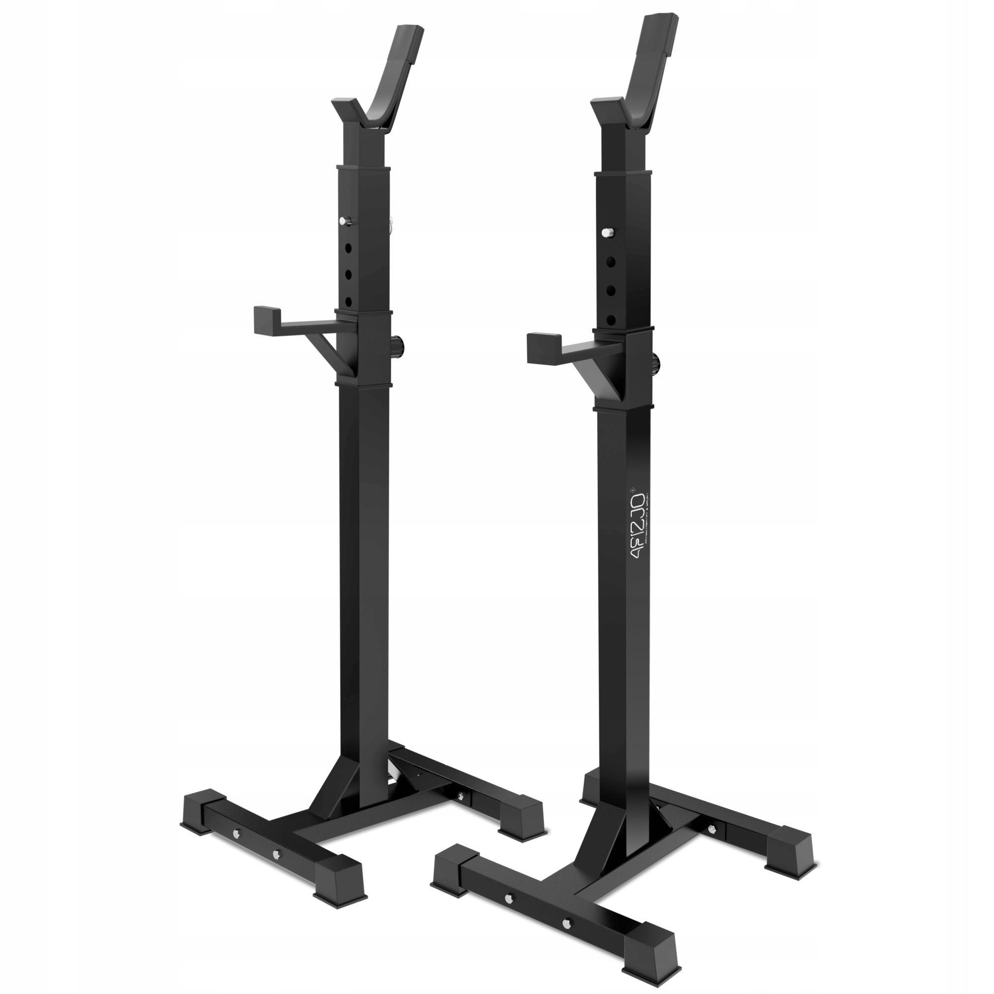 Стійки під штангу 4FIZJO регульовані зі страховкою Black (P-5905973402651)