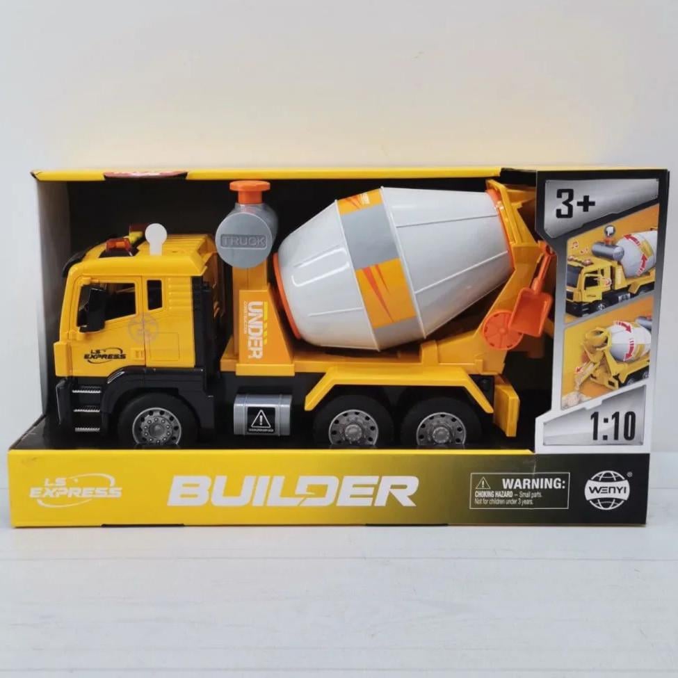 Іграшкова техніка Бетонозмішувач зі світлом та звуком (28443697) - фото 4 Іграшкова техніка Бетонозмішувач зі світлом та звуком (28443697) - фото 4