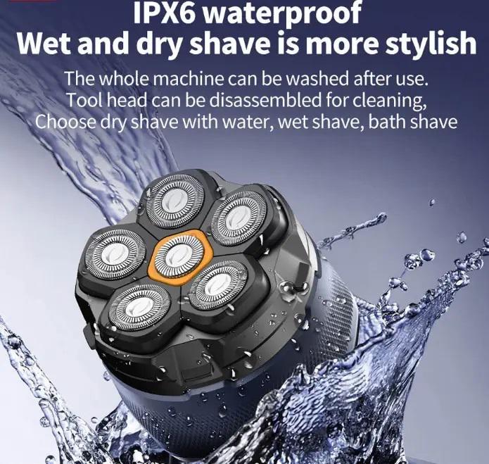 Електробритва акумуляторна XO CF21 5W/1400 mAh Blue (608143) - фото 8 Електробритва акумуляторна XO CF21 5W/1400 mAh Blue (608143) - фото 8