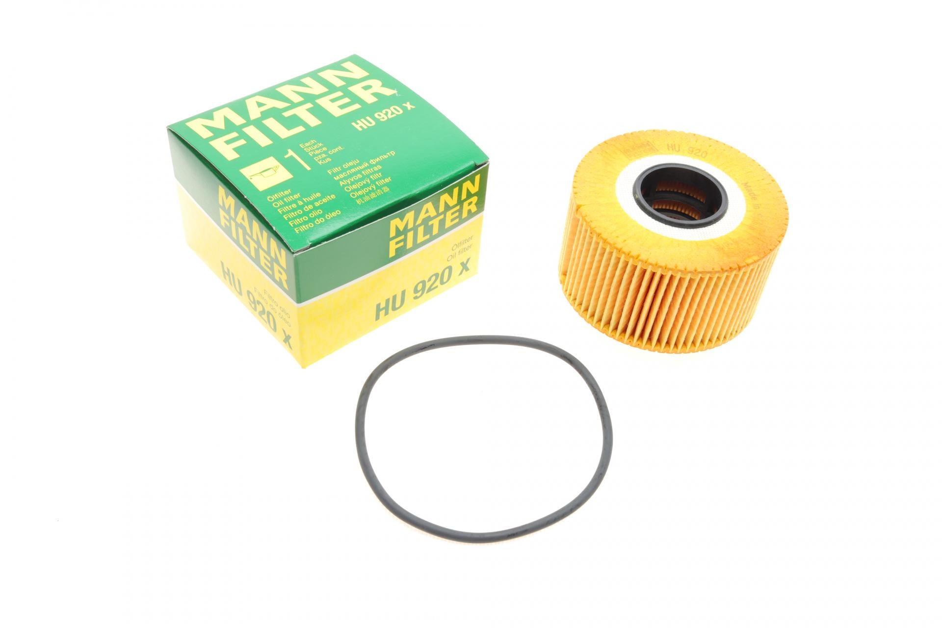 Фильтр масляный Mann-Filter для Ford Transit 2,0DI/TDCi/2,4DI/TDCi 00-06/Mondeo 2,0-2,2TDCi 00-07 (HU 920 X)