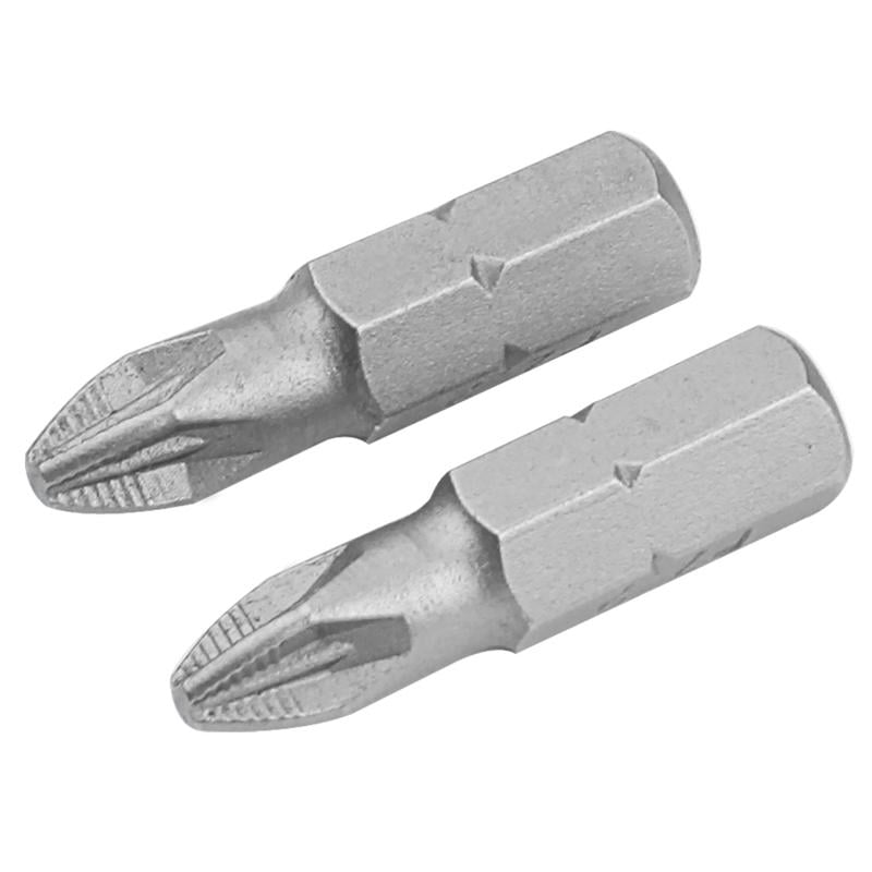 Біти хрестові Tolsen PZ3х25 мм сталь S2 твердість 59-61 HRC 2 шт. (20219)